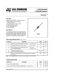 Datasheet 1.5KE6V8CA manufacturer STMicroelectronics